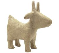 Décopatch AP180C - Un support en papier brun pulpé 11,5x7x10 cm, Chêvre