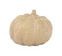 Décopatch AP195C - Un support en papier pulpé brun 8x8x6,5 cm, Citrouille