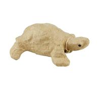 Décopatch AP619O - Un support en papier brun pulpé 11x8,5x3,5 cm, Tortue