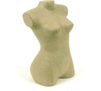 Décopatch BT025O - Un support en papier brun mâché 11x9x8 cm, Boite à bijoux