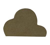 Décopatch BT049C - Un support en papier brun mâché 3,5X9X5,5 cm, Boite nuage S