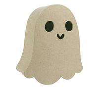 Décopatch BT054C - Un support en papier brun mâché 4,5X9,5X10 cm, Boite fantôme S, Unité