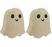 décopatch BT054C - Un Support en Papier Brun mâché 4,5X9,5X10 cm, Boite fantôme S, Unité (Lot de 2)