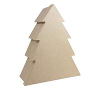 décopatch Boîte Sapin en papier mâché 25 x 29,5 cm G