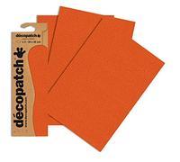 Décopatch C664O -Une pochette de 3 feuilles de papier extra fin imprimé 30x40 cm, Tangram noir