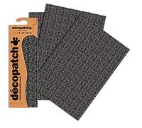 Décopatch C743O - Une pochette de 3 feuilles de papier imprimé 30x40 cm, Petits grains