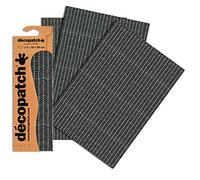 Décopatch C759O -Une pochette de 3 feuilles de papier extra fin imprimé 30x40 cm, Hand-chevron