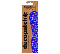 Décopatch C813C - Une pochette de 3 feuilles de papier imprimé 30x40 cm, Enfant fleuri