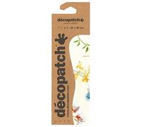 Décopatch C851C - Une pochette de 3 feuilles de papier imprimé 30x40 cm, Champs printemps