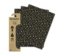 Décopatch C889C - Une Pochette de 3 Feuilles de Papier Extra Fin imprimé 30x40 cm - DIY - Loisir créatif