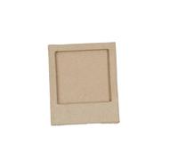 Décopatch CD011Opack - Un Lot de 5 supports en papier brun mâché 1x8x9 cm, Cadre magnétique