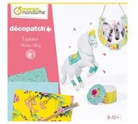 Décopatch - Chevaux à décorer - Coffret créatif Multicolore G