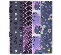 Decopatch Décopatch TD893C - Pochette 4 Feuilles Foil Assorties - Dorure à chaud - Customisation et Loisirs Créatifs - 30x40cm - FlowerTherapy