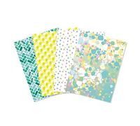 Decopatch Décopatch TD894C - Pochette 4 Feuilles Foil Assorties - Dorure à chaud - Customisation et loisirs créatifs - 30x40cm - ColourTherap