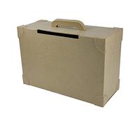 décopatch Objet en papier mâché Urne valise 14,5 x 36 x 23,5 cm G