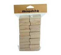 décopatch – Lot de 10 boîtes carrées en papier mâché NA G – 6x6x3 cm brun motif chats