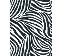DÉCOPATCH FDA429O-20 feuilles fines identiques 30x40cm-Zèbre noir et blanc