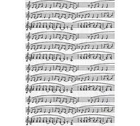 DÉCOPATCH FDA468O - 20 feuilles fines identiques 30x40cm - Notes de musique