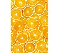 Décopatch FDA494O - Une pochette de 20 feuilles 30x40 cm - Quartier d'orange