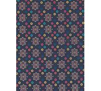 Décopatch FDA704O - Une pochette de 20 feuilles 30x40 cm - Pixel marine