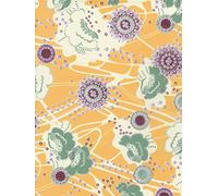 Décopatch FDA708O - Une pochette de 20 feuilles 30x40 cm - Vintage orange