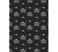 Décopatch FDA764O - Une pochette de 20 feuilles 30x40 cm Tatoo noir et blanc