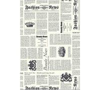 Décopatch FDA770O - Une pochette de 20 feuilles 30x40 cm Journal