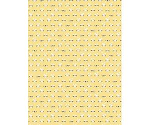 Décopatch FDA781C - Une pochette de 20 feuilles texture 30x40 cm Lapins avec dorures