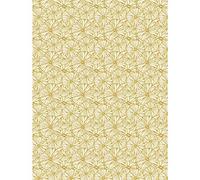 Décopatch FDA790C - Une pochette de 20 feuilles texture 30x40 cm Rosaces avec dorures