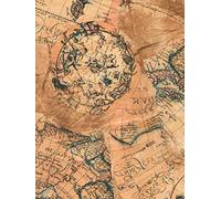 Décopatch FDA806C - Une pochette de 20 feuilles 30x40 cm - Carte Steampunk