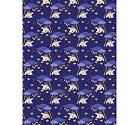 Décopatch FDA816C - Une pochette de 20 feuilles texture 30x40 cm Ours blancs avec dorures