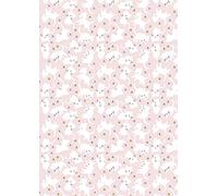 Décopatch FDA844C - Une pochette de 20 feuilles texture 30x40 cm Chat rose