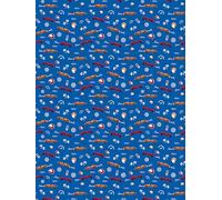 Décopatch FDA908C - Une pochette de 20 feuilles texture 30x40 cm - Pollen bleu