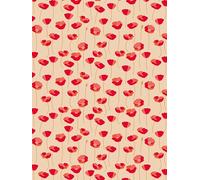 Décopatch FDA915C - Une pochette de 20 feuilles texture 30x40 cm - Coquelicots modernes