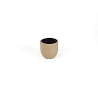 Décopatch HD062C - Un support en papier brun mâché 8X8X6 cm - Waterproof - Cache-pot lineart, Unité