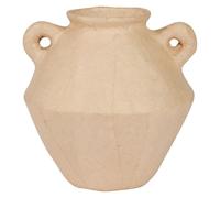 Décopatch Vase jarre HD084C – Support en papier mâché 13x13x13 cm – Étanche