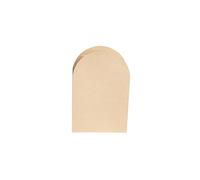 Décopatch HD091C - Un support en papier mâché brun 16x5x25 cm - Waterproof - Grand vase arche