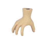 Décopatch HD101C - Un support en papier mâché brun - Vase main Halloween - 18x15,5x17 cm - Waterproof