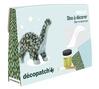 DÉCOPATCH Lot de 5 mini-kits Dinosaure animal papier - 2 feuilles Décopatch -pinceau - vernis colle