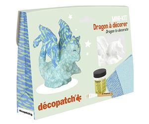 DÉCOPATCH KIT035C - Mini-kit créatif Animal - Dragon