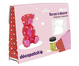 DÉCOPATCH KIT037C - Mini-kit créatif Animal - Ourson