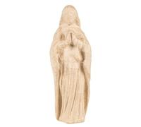 Décopatch LA029C - Un support en papier brun mâché 7x10x26,5 cm, Vierge Marie priant