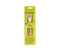DÉCOPATCH PACK3PCO - Lot de 3 pinceaux nylon - Largeurs 1cm, 1,7cm et 3cm