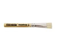 Décopatch PC05O - Un pinceau pure soie n°5 longueur 9 cm - Largeur du pinceau 1 cm