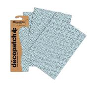Decopatch Pochette 3 Feuilles Identiques Ref 663