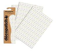 Decopatch Pochette 3 Feuilles Identiques Ref 685