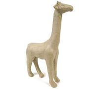 Décopatch SA102O - Un support en papier brun mâché 19x7x28 cm, Girafe, Unité