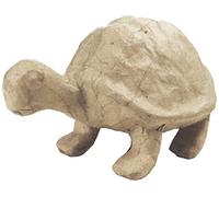 Décopatch Support en papier brun mâché SA122O 16 x 9,5 x 10 cm Tortue