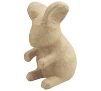 Décopatch SA195C - Un support en papier brun mâché 10x9x16 cm, Rat