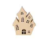 Décopatch SA232C - Une Maison hantée à décorer - Support papier mâché Halloween - 16,5x8x9,5cm
